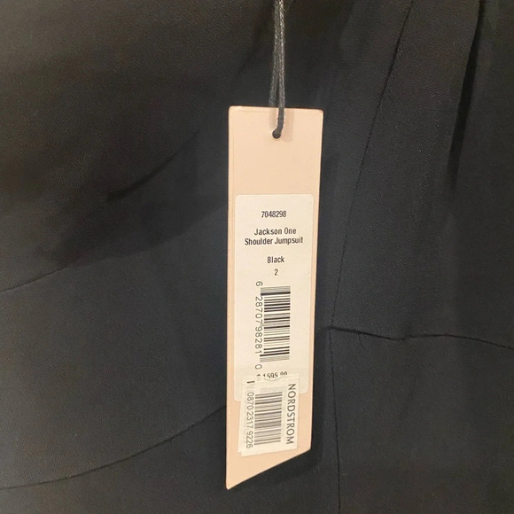 NWT ET OCHS Jackson One Shoulder Jumpsuit Size 2 - Picture 3 of 4